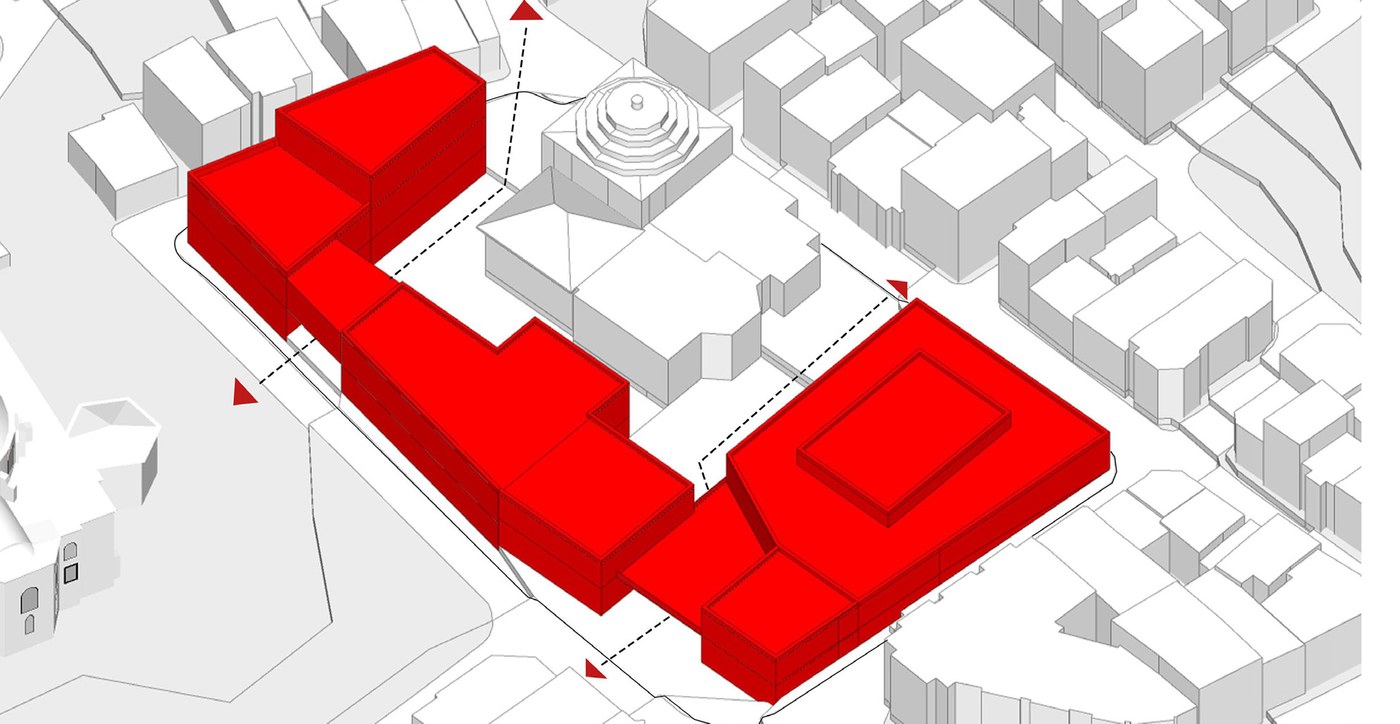Symphony, massing diagram